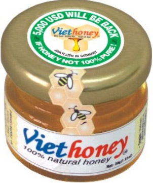 Mật ong hũ tròn - Mật Ong Viethoney - Công Ty TNHH An Ti